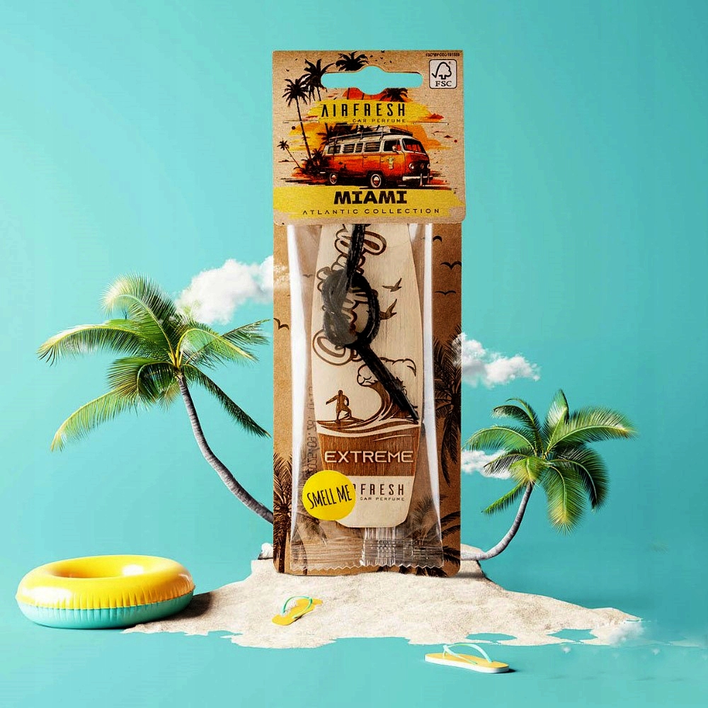 Airfresh Car Perfume Hawaii Beach Atlantic Collections